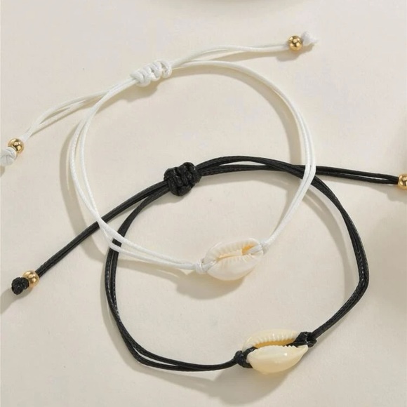 Mother Daughter & Friendship Shell Bracelet Set - Picture 3 of 3